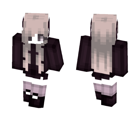 ✝ Dєmoη Purplє ✝ - Female Minecraft Skins - image 1