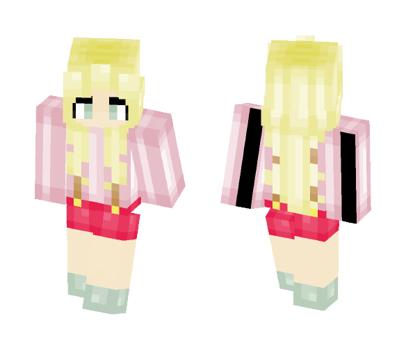Download Free Kawaii Girl X3 Skin for Minecraft image 1 Kawaii Girl X3 - Girl Minecraft Skins - image 1