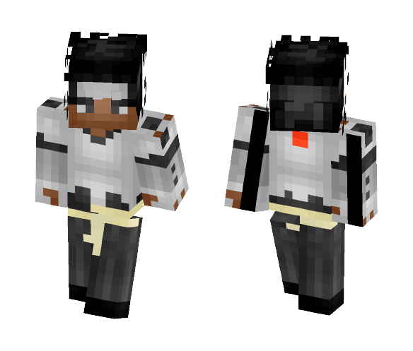 Rakurai Namikaze | OC Skin - Male Minecraft Skins - image 1