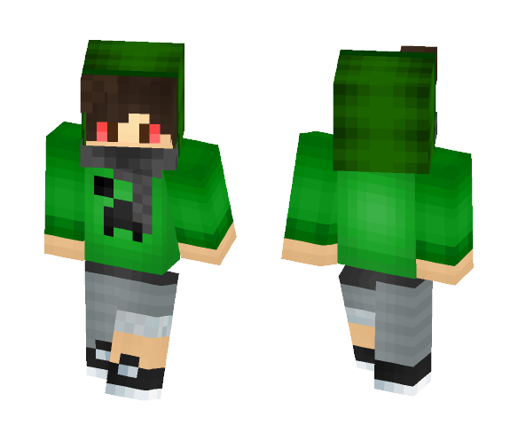 CREEPER.PVP - Male Minecraft Skins - image 1