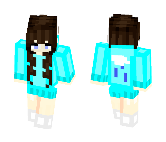 Evelye | Cute Rainy ;3 - Female Minecraft Skins - image 1