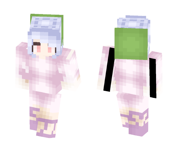 White Fire (Ew Pastels) | Alex - Female Minecraft Skins - image 1