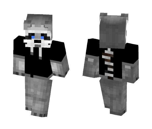Raccoon Me :D - Male Minecraft Skins - image 1