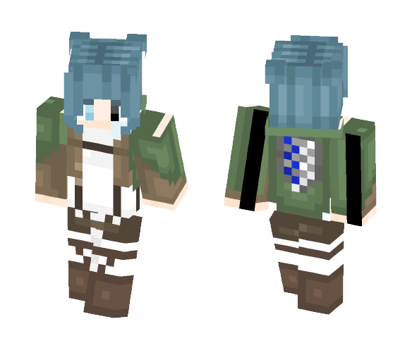 pfft im 100% trash - Female Minecraft Skins - image 1