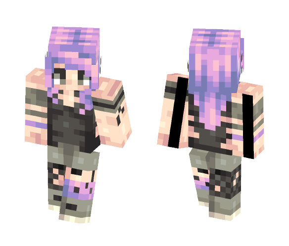 ℙ¥ηℯ| Slits | + Drawing - Female Minecraft Skins - image 1