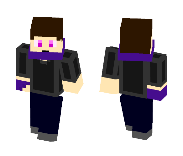 Human Enderman 1 - Male Minecraft Skins - image 1