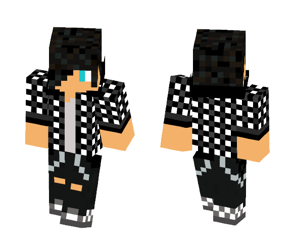 -=[Emo}=- - Male Minecraft Skins - image 1