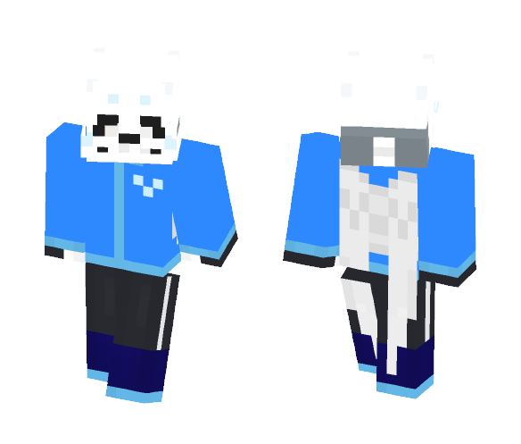 *Little Sansy~* -Angeltale Sans - Male Minecraft Skins - image 1