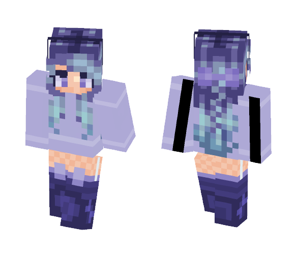Purple - Female Minecraft Skins - image 1