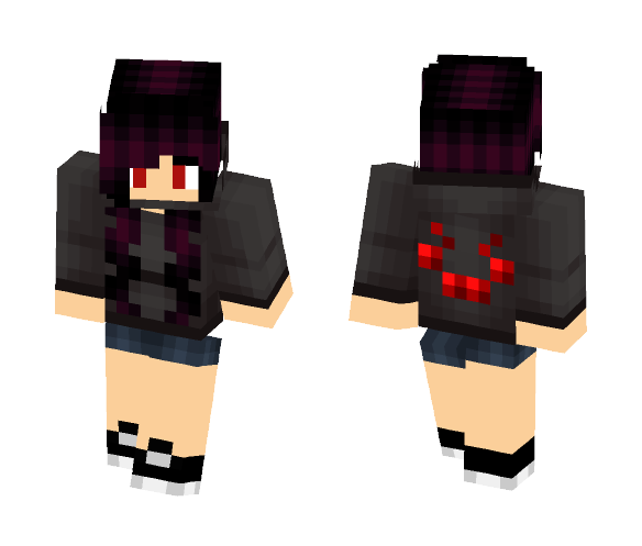 Spider Girl - Girl Minecraft Skins - image 1