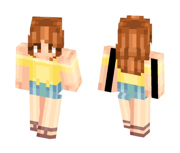 I think shes a llama shhhhh - Female Minecraft Skins - image 1