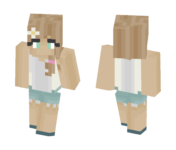 ❀ Simple summer ❀ - Female Minecraft Skins - image 1