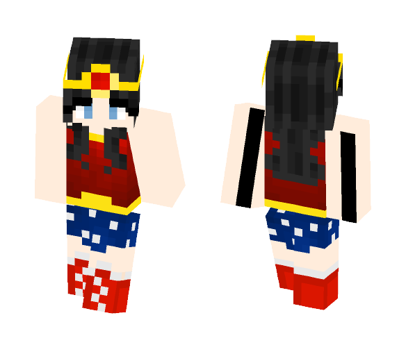 Wonder Woman - Comics Minecraft Skins - image 1