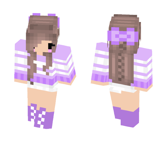 Chibi High: Date Night Chibi #2 - Female Minecraft Skins - image 1