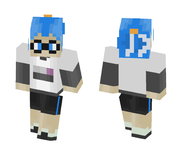 Inkling boy - Boy Minecraft Skins - image 1