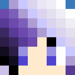 Download Free Blue and Purple Hair Girl Skin for Minecraft image 3 Blue and Purple Hair Girl - Color Haired Girls Minecraft Skins - image 3