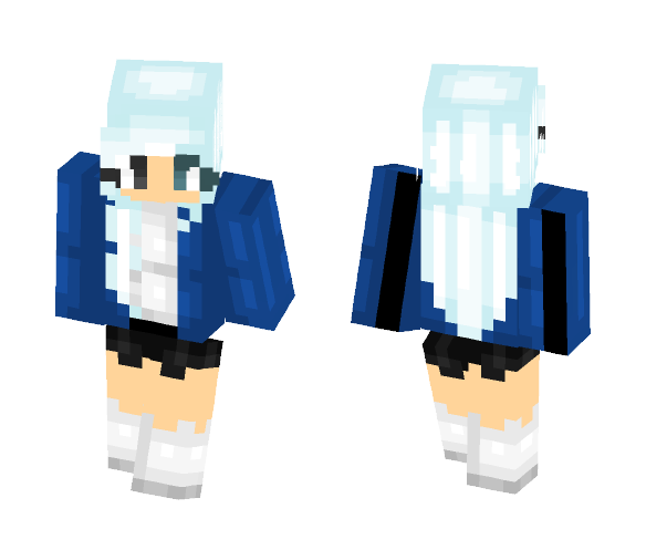 Sans Girl - Undertale - Girl Minecraft Skins - image 1