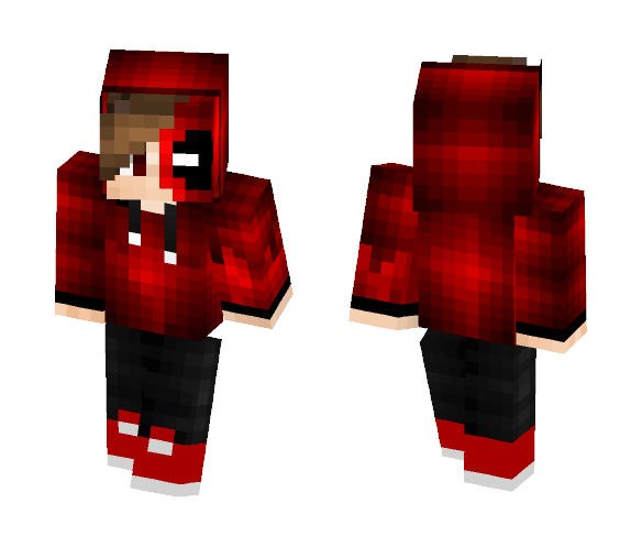 Deadpool Erkek - Comics Minecraft Skins - image 1