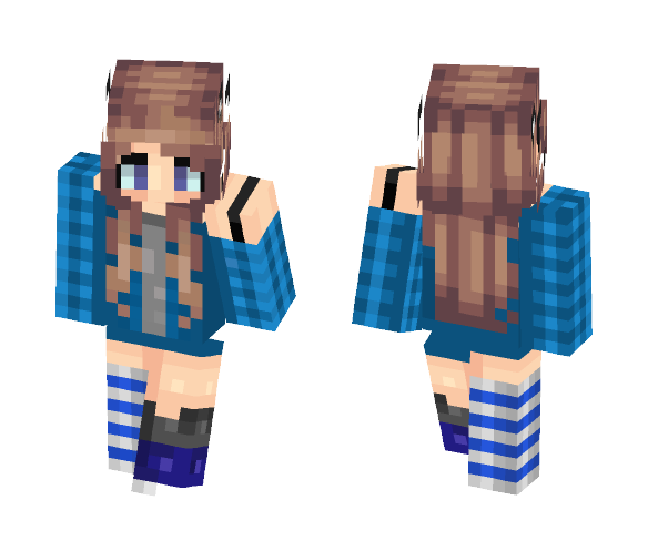 Wolfy - Female Minecraft Skins - image 1