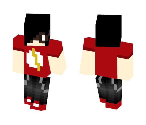 Emo Flash - Male Minecraft Skins - image 1