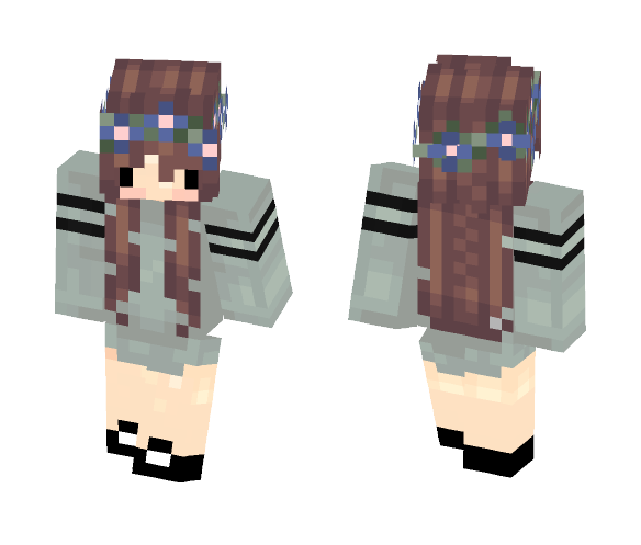 flower crown - Flower Crown Minecraft Skins - image 1