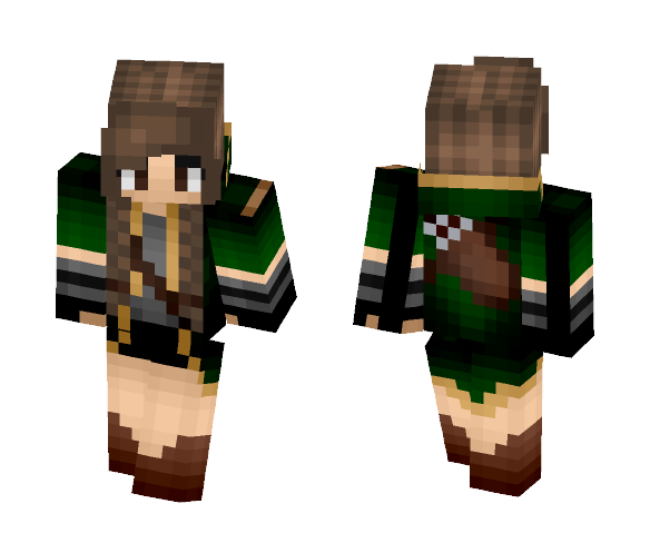Archer Girl :) - Girl Minecraft Skins - image 1