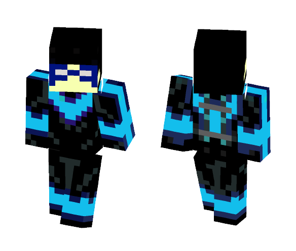 Nightwing - Male Minecraft Skins - image 1