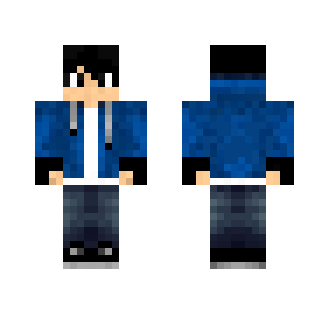 Human Skin // Blue Hacket