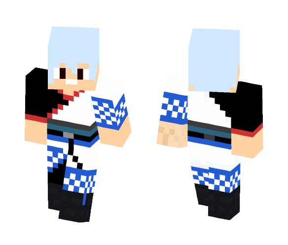 Gintoki Sakata - Male Minecraft Skins - image 1