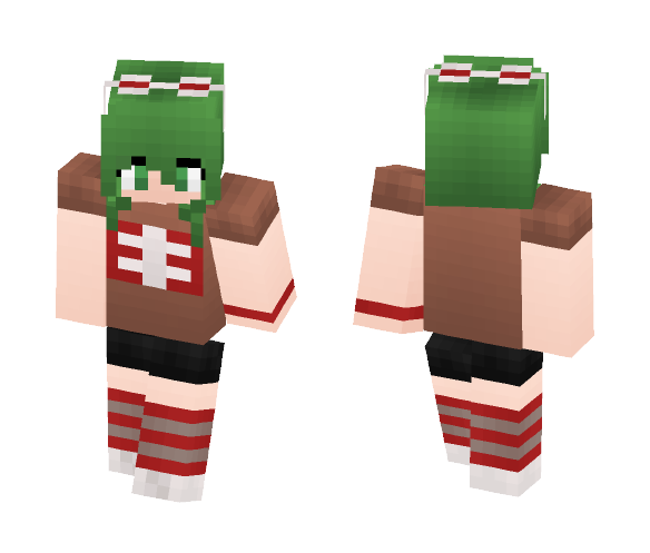 Download Free Gumi Skin I Like Better Skin for Minecraft image 1 Gumi Skin I Like Better - Female Minecraft Skins - image 1