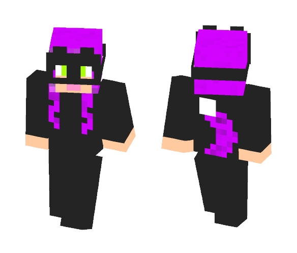 Girl in cat costume - Cat Minecraft Skins - image 1