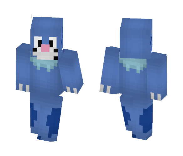 Pokemon Sun and Moon: Popplio - Interchangeable Minecraft Skins - image 1