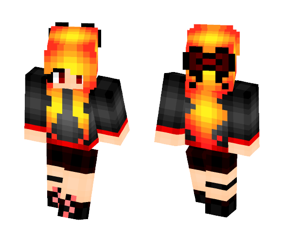Fire? - Female Minecraft Skins - image 1