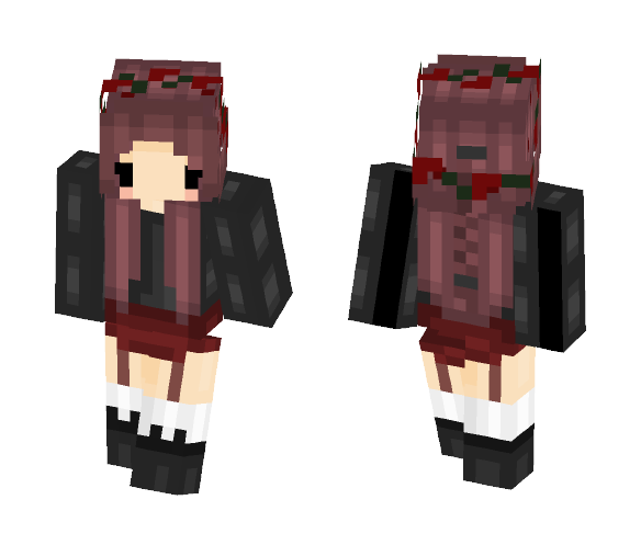 ☪ dark colorsss :) ☪ (read desc - Female Minecraft Skins - image 1