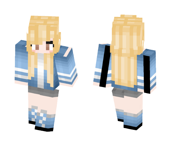 Download Free Cute Girl :3 Skin for Minecraft image 1 Cute Girl :3 - Cute Girls Minecraft Skins - image 1