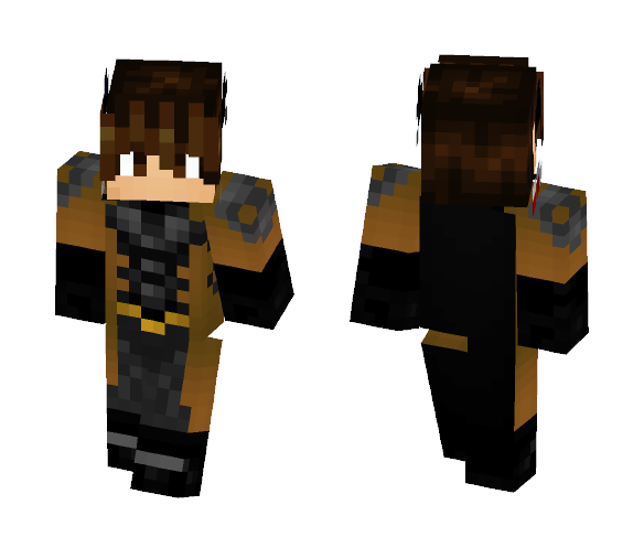 Nightmare Batman (Armored) - Batman Minecraft Skins - image 1