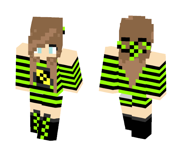 Toxic Melody - Female Minecraft Skins - image 1