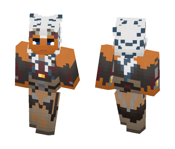 Ahsoka Tano Rebels 1.7 - Female Minecraft Skins - image 1