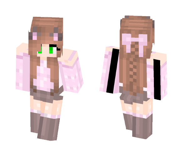Cat girl - Cat Minecraft Skins - image 1