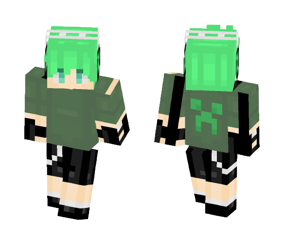 Slime Guy - Male Minecraft Skins - image 1