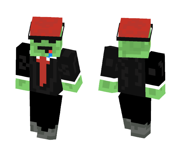 Rich Slime Noob - Interchangeable Minecraft Skins - image 1