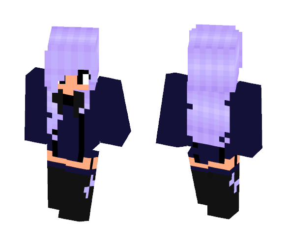 Download Free Kawaii Girl o(≧ω≦)o Skin for Minecraft image 1 Kawaii Girl o(≧ω≦)o - Girl Minecraft Skins - image 1