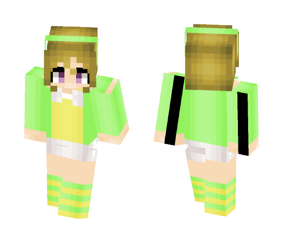 Hanayo Koizumi - Fairytale Set - Female Minecraft Skins - image 1