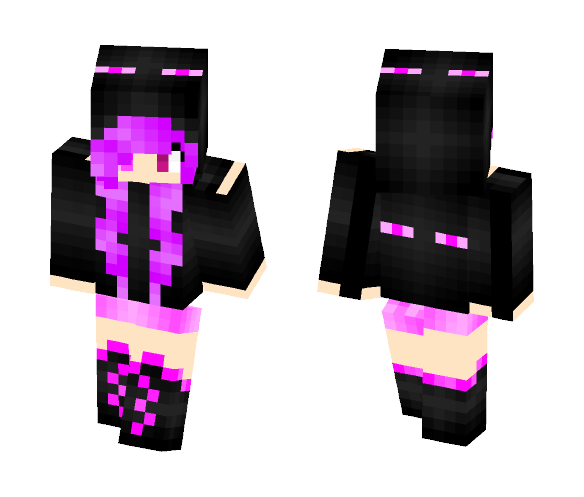 Ender Girl Skin - Girl Minecraft Skins - image 1