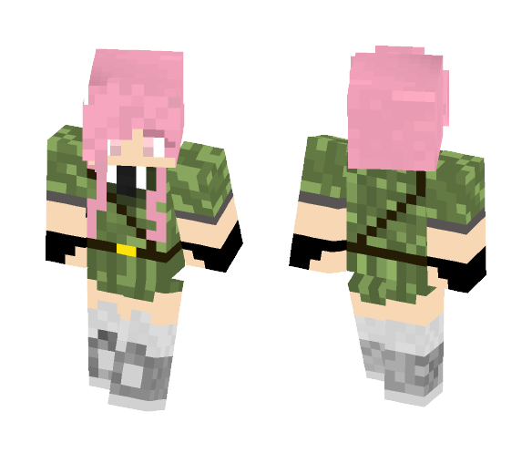 Kurenai Rin ( Big Order ) - Female Minecraft Skins - image 1