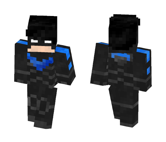 NIghtwing | Batman: Arkham Knight - Comics Minecraft Skins - image 1