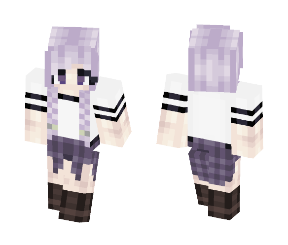 Purple - Female Minecraft Skins - image 1