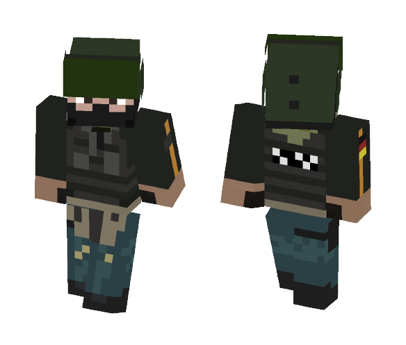 Rainbow Six Siege | Bandit - Male Minecraft Skins - image 1