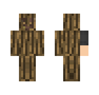 I wonder what's under the bark..? - Male Minecraft Skins - image 2