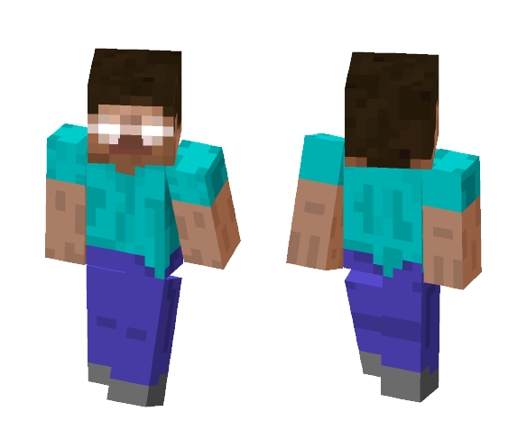 Herobrine | Glowing eyes - Herobrine Minecraft Skins - image 1